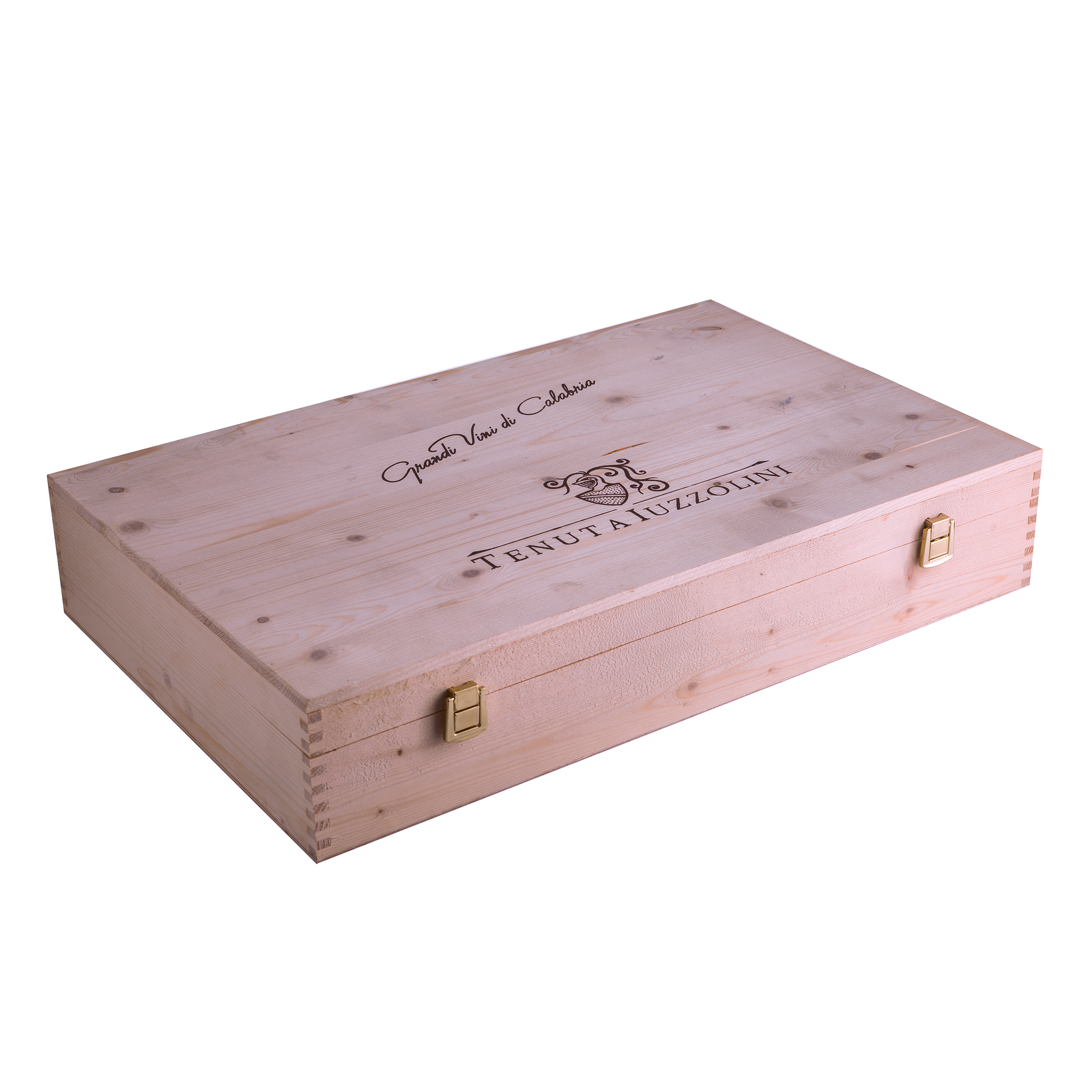 CASSA IN LEGNO per 6 BOTTIGLIE DA 0.75