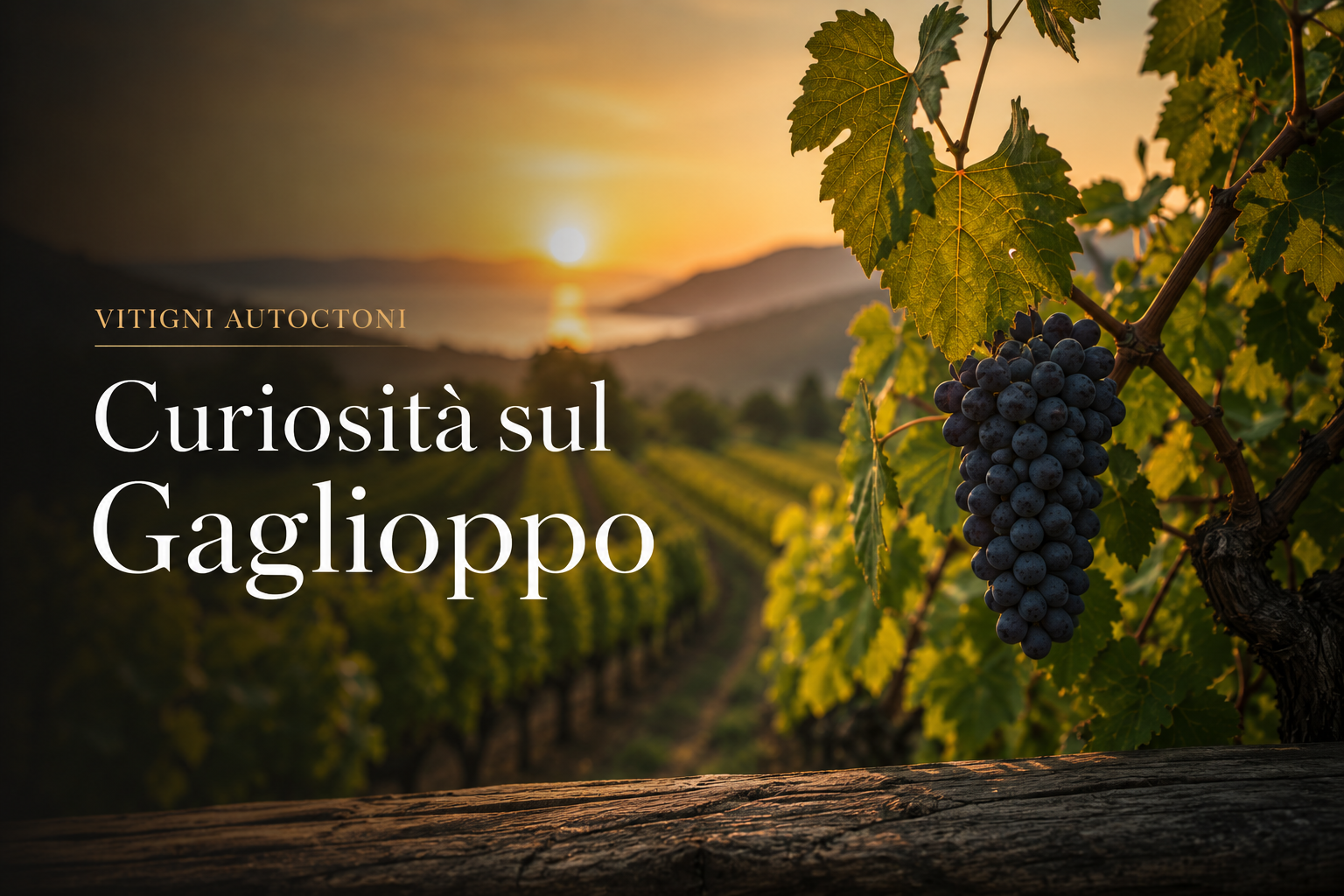 Curiosità sul Gaglioppo